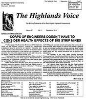 September 2014 Highlands Voice